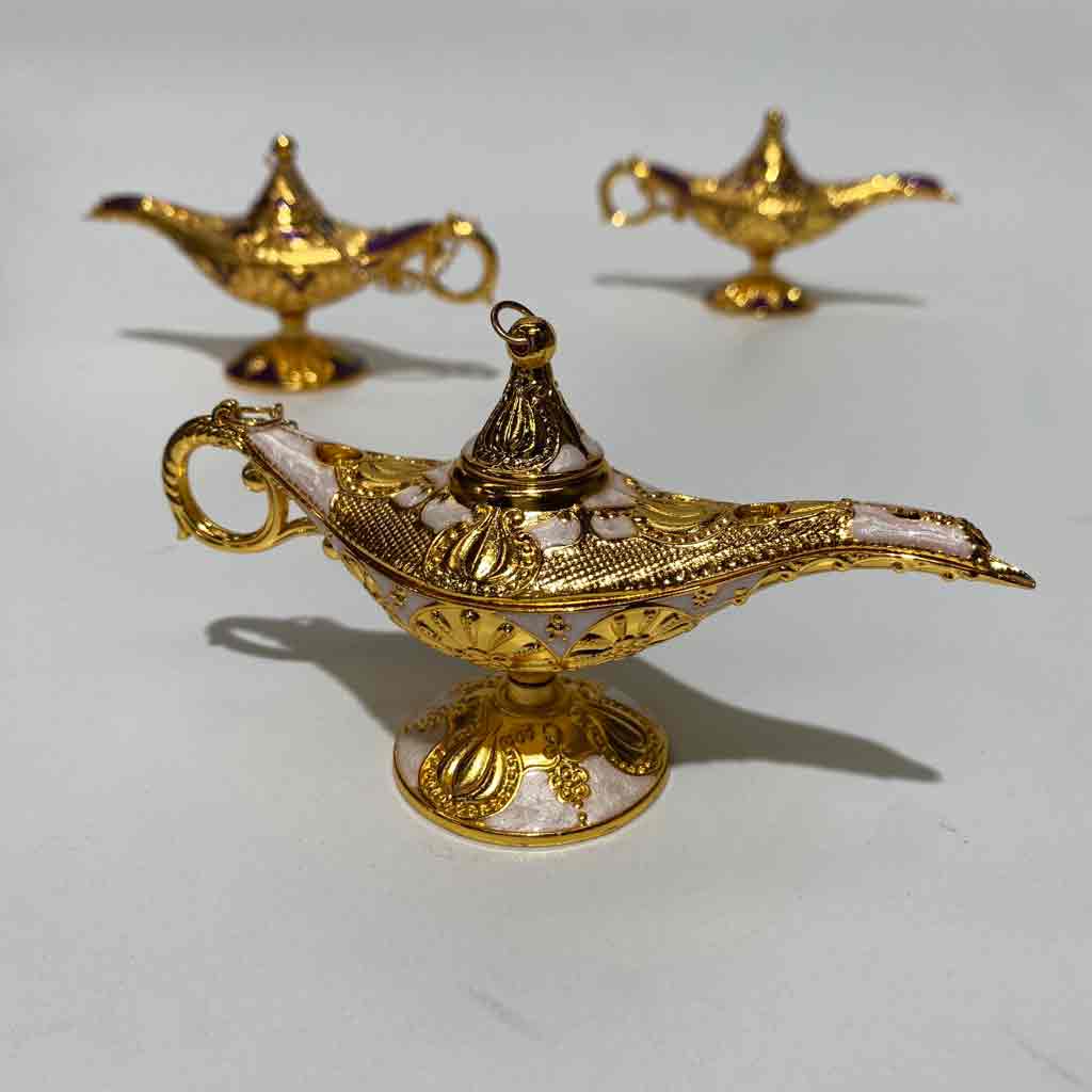 LAMP, Aladdin - Ex Small Decorative Gold 12cmW	